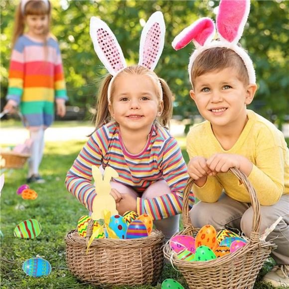 24pcs Easter Eggs Filled with Easter Squishy toys for Kids Girls Boys Toddlers - Picture 4 of 5